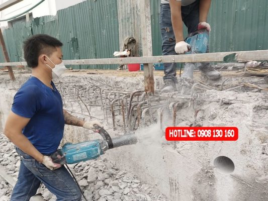 Đục Phá Bê Tông Bình Dương – Dịch Vụ Nhanh, Giá Rẻ, Liên Hệ 0908.130.160