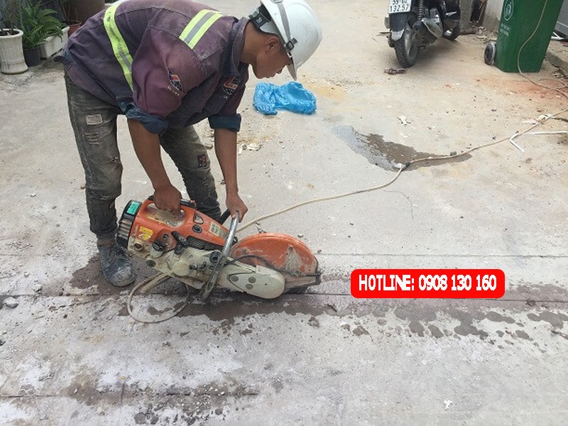 Dịch vụ khoan cắt bê tông Quận 5 chuyên nghiệp – thi công nhanh, an toàn, giá rẻ. Nhận khoan rút lõi bê tông