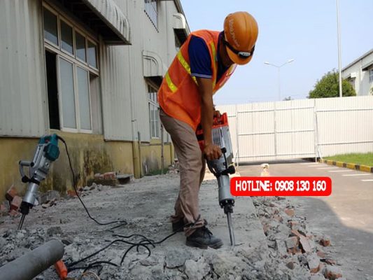 Khoan cắt bê tông Bình Dương, alo 0908.130.160 có ngay