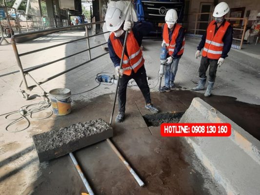 Khoan cắt bê tông TP.HCM chuyên nghiệp, giá từ 8.000 VNĐ/m