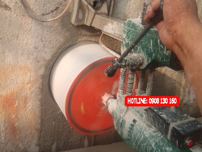 Nhận khoan cắt bê tông, khoan rút lõi mọi công trình giá rẻ, sạch đẹp, thi công nhanh 24/7. Gọi ngay để được báo giá tốt nhất!