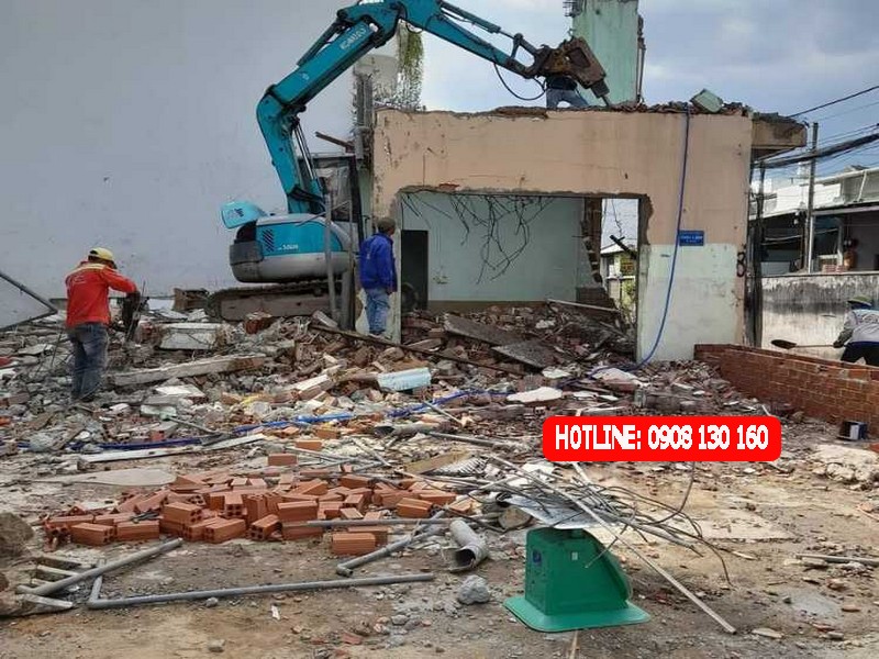 Dịch Vụ Phá Dỡ Nhà Tại Thuận An Bình Dương, Lh 0908.130.160